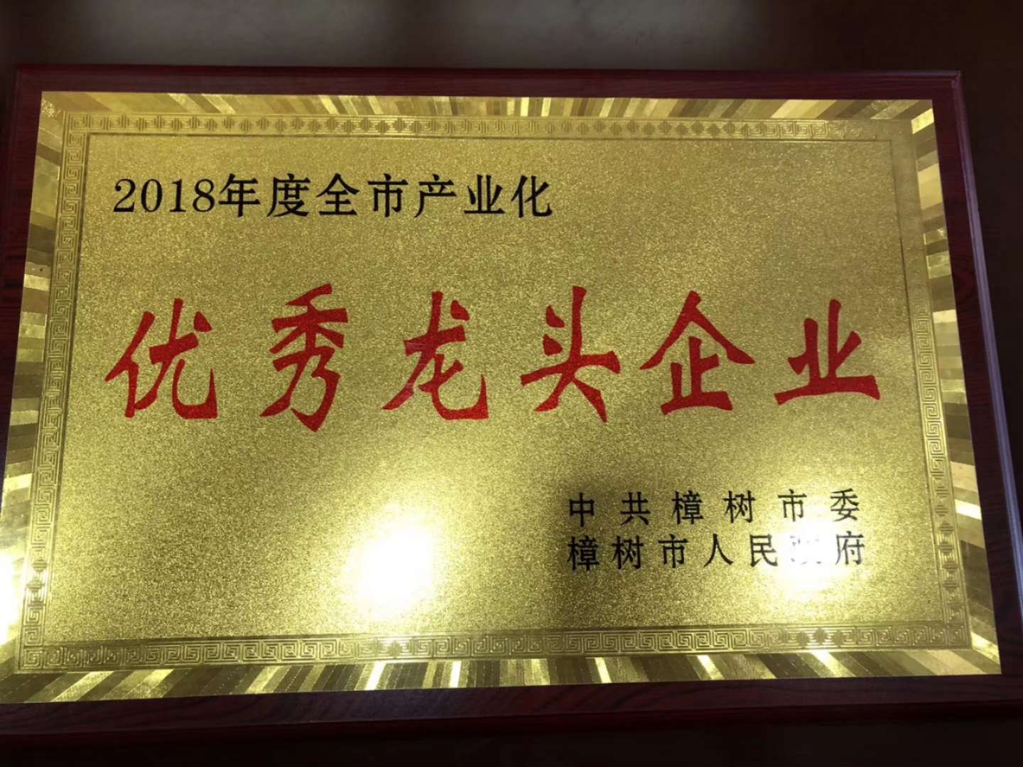 2018江西龙头企业